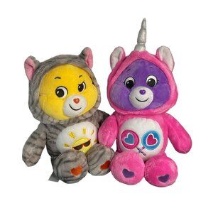Care Bear Hoodie Friends Funshine Kitty Share Bear Unicorn Dolls Plush Animals